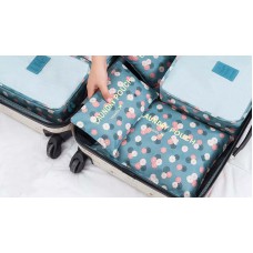 6Pcs Travel Luggage Organizers